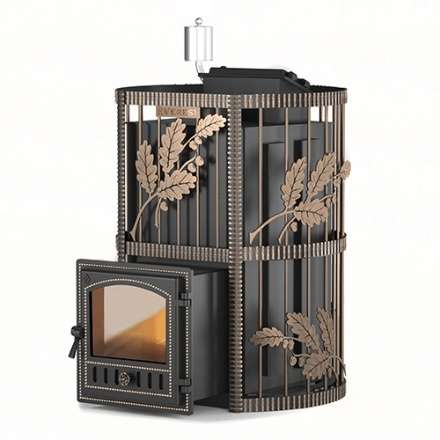 Печь для бани Везувий Эверест Inox 25 (280) Ковка Амазонка бай фото в Гродно