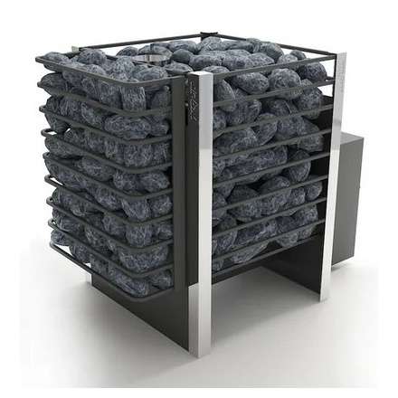 Печь для бани Добросталь Жара-люкс 20 панорамная дверка в Гродно