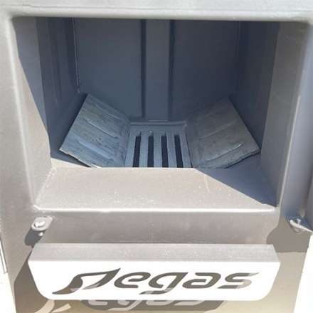 Банная печь Пегас 16 эконом короткая топка со стеклом конвекция в Гродно