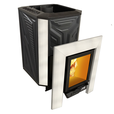 Банная печь Пегас 16 со стеклом конвекция фото в Гродно