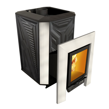 Банная печь Пегас 16 стекло нерж конвекция амазонка бай фото в Гродно