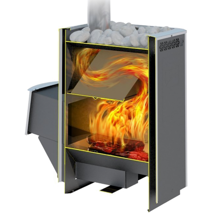 Печь для бани Теплодар Сибирь-20 ЛК в Гродно