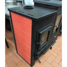 Купить Печь-камин Везувий ПК-01 (270) красная 9 кВт в Гродно в Гродно