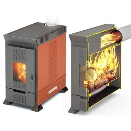 Отопительная печь Теплодар Матрица 200 в Гродно