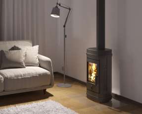 Стальной дедорогой камин EVEREST F7 фото в Гродно