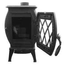 Печь чугунная со стеклом ПМЧ-10С фото  в Гродно