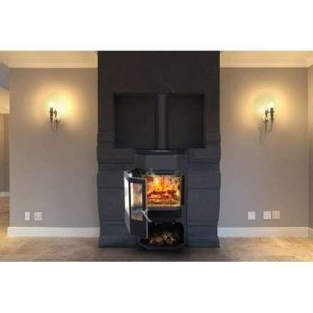 Стальная печь-камин Сибирь 8 фото в Гродно