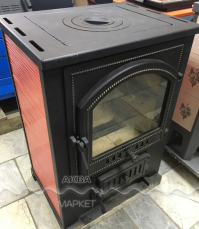 Купить Печь-камин Везувий ПК-01 (205) с плитой и т/о красн.12 кВт в Гродно в Гродно