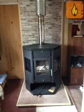 Отопительная печь-камин Сибирь 15 фото в интерьере в Гродно