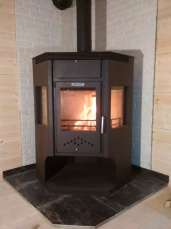 Отопительная печь-камин Сибирь 15 фото в интерьере в Гродно