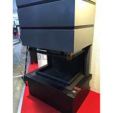 Стальной камин Родос 800 черный фото Стальной камин Родос 800 черный фото в Гродно