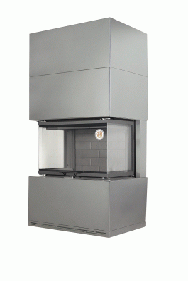 Камин Родос 800 ГРАФИТ шамот черный в Гродно