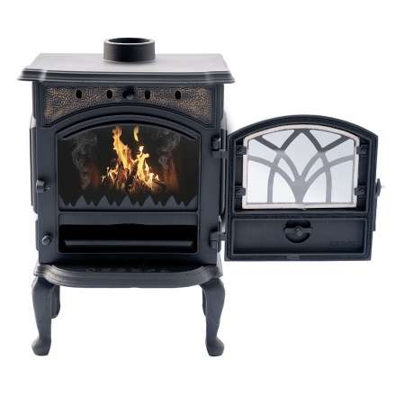 Печь-камин Сибирь 7 чугунная фото в Гродно