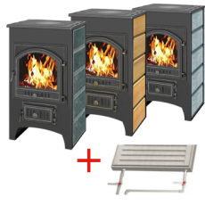 Купить Печь-камин Везувий ПК-02 (205) с плитой талькохлорит 12 кВт в Гродно в Гродно