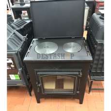 купить Печь-камин Везувий ПК-04 (240) с плитой беж 12 кВт в Гродно в Гродно