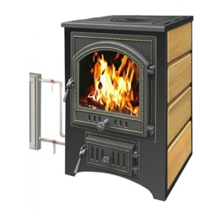 Печь-камин Везувий ПК-02 (205) с плитой и т/о песчаник 12 кВт купить в Гродно