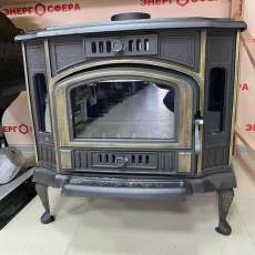 Стильный камин с патиной Сибирь 10 чугунный фото в Гродно