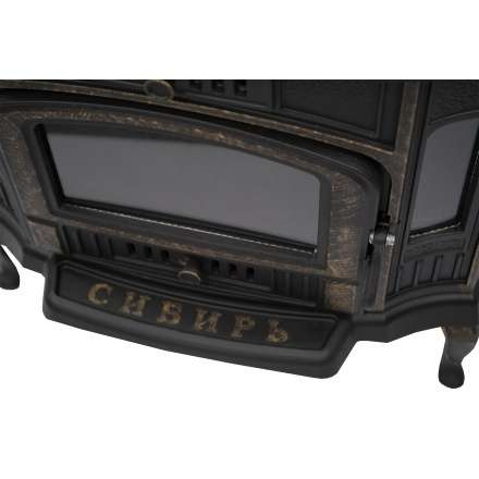 Стильная печь-камин Сибирь 10 чугунная Фото в Гродно