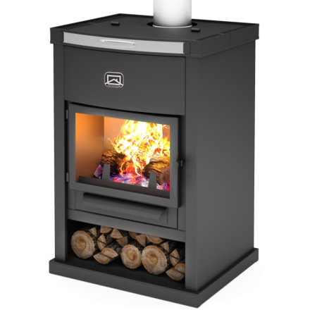 Печь-камин Теплодар ОВ-120 (прямой) Амазонка бай фото в Гродно