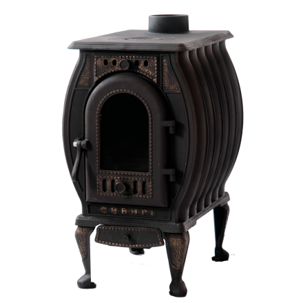 Купить печь отопительно-варочная чугунная Сибирь в Гродно фото в Гродно