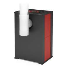 Стальной камин со стеклом Теплодар Твист фото в Гродно