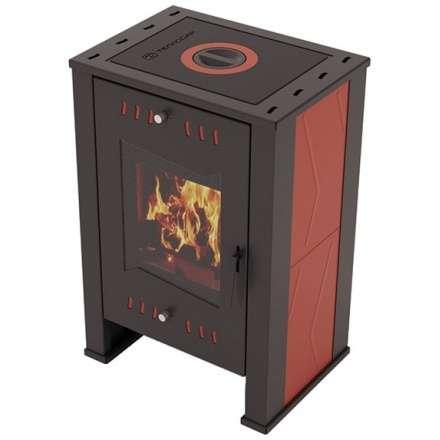 Стальная печь-камин Теплодар Твист фото в Гродно