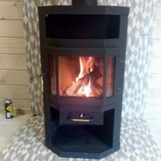 Купить стальной камин Мета-Бел Ока с плитой в Гродно фото  в Гродно