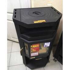 Купить недорогой камин с большим стеклом Мета-Бел Ока с плитой в Гродно фото в Гродно