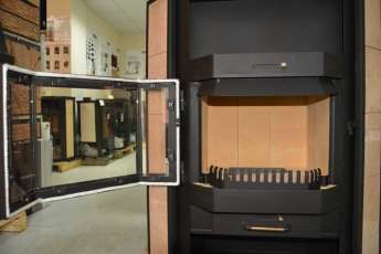 Купить недорогой камин с шамотом Печора Мета Бел в Гродно фото в Гродно