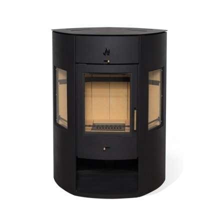 Печь-камин Мета-Бел АОТ 11.0 (в модификации "Енисей 2") фото Печь-камин Мета-Бел АОТ 11.0 (в модификации Енисей 2) купить в Гродно