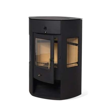 Печь-камин Мета-Бел АОТ 11.0 (в модификации Енисей 2) в Гродно