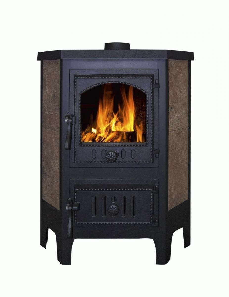 Печь-камин Бавария угловая чугун с плитой Амазонка бай фото Печь-камин Бавария угловая чугун с плитой купить в Гродно