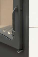 Стальной камин Бавария угловая Амазонка бай фото в Гродно