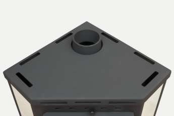 Недорогая печь-камин Бавария угловая Амазонка бай фото в Гродно