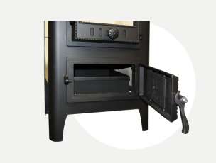 Чугунный камин со стеклом Бавария Оптима Чугун с плитой фото в Гродно