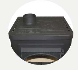 Чугунный камин Бавария Оптима Чугун с плитой фото в Гродно