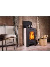 Печь-камин Бавария Оптима с плитой фото в Гродно