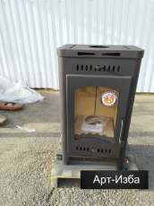 Недорогой камин со стеклом Бавария Оптима с плитой фото в Гродно