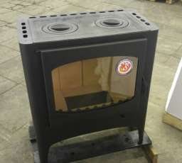 Печь камин БАВАРИЯ ЭКО С ПЛИТОЙ две конфорки для дома и дачи фото в Гродно