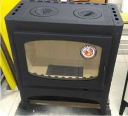 Недорогой камин Бавария Эко с плитой 2 конфорки фото в Гродно