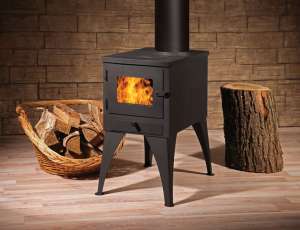 Небольшая печь-мангал с плитой Кельн-Турбо фото в интерьере в Гродно