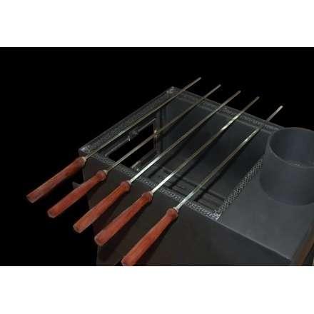 Небольшая печь-мангал с плитой Кельн-Турбо фото в Гродно