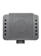 Стальной камин БАВАРИЯ ЭКО с плитой одна конфорка фото в Гродно