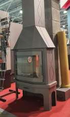 Экокамин МЮНХЕН ПРИСТЕННО-УГЛОВОЙ графит фото в Гродно