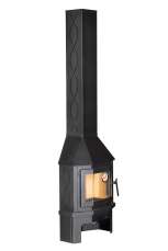 Камин МЮНХЕН ПРИСТЕННО УГЛОВОЙ КОМПАКТ черный в Гродно