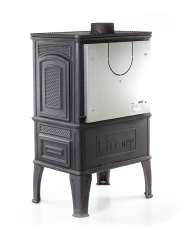 Печь-камин чугунный FireWay Dacha чёрный Амазонка бай фото в Гродно