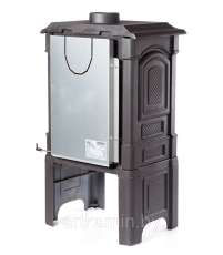 Печь-камин чугунный FireWay Bruno II чёрный Амазонка бай фото в Гродно