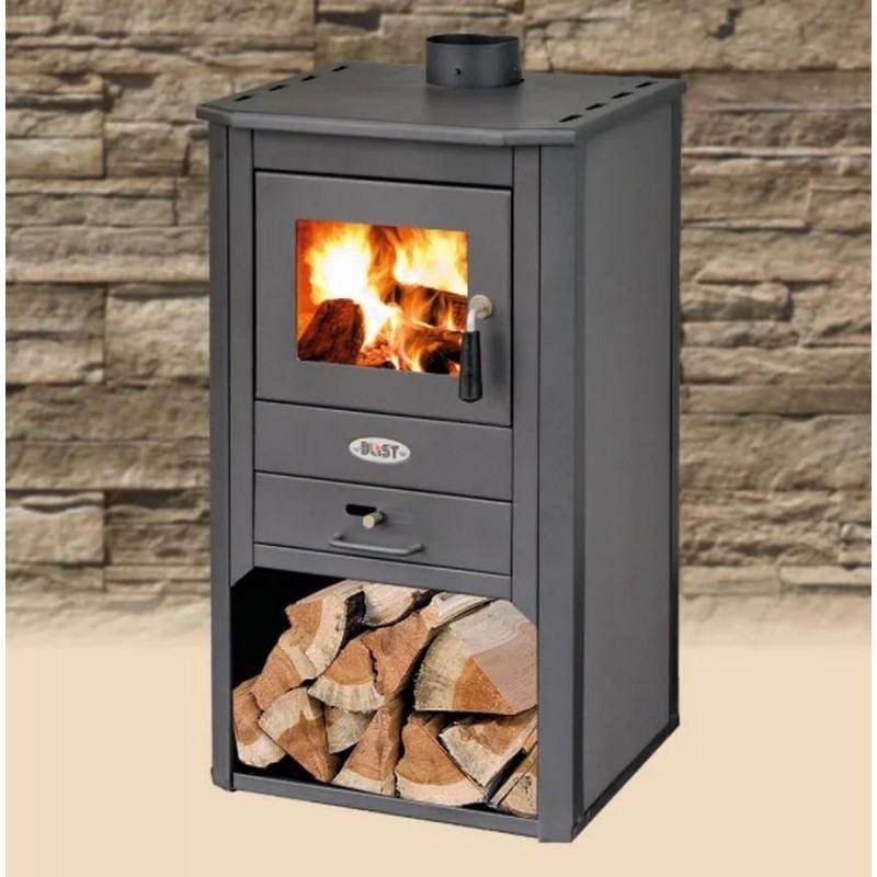 Печь-камин Blist Oganj LM стальная дверца Амазонка бай фото в Гродно