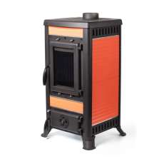 Печь-камин FireWay Klemens красный Амазонка бай фото в Гродно