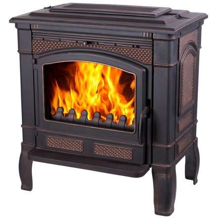 Печь-камин FireWay Gunter патина медь Амазонка бай фото в Гродно